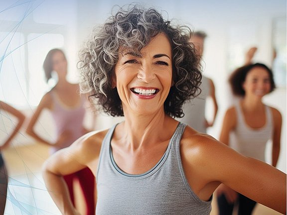 Erfahren Sie mehr über die Wirkung von Sport für gesunde Nägel, dickere Haare und straffe Haut!